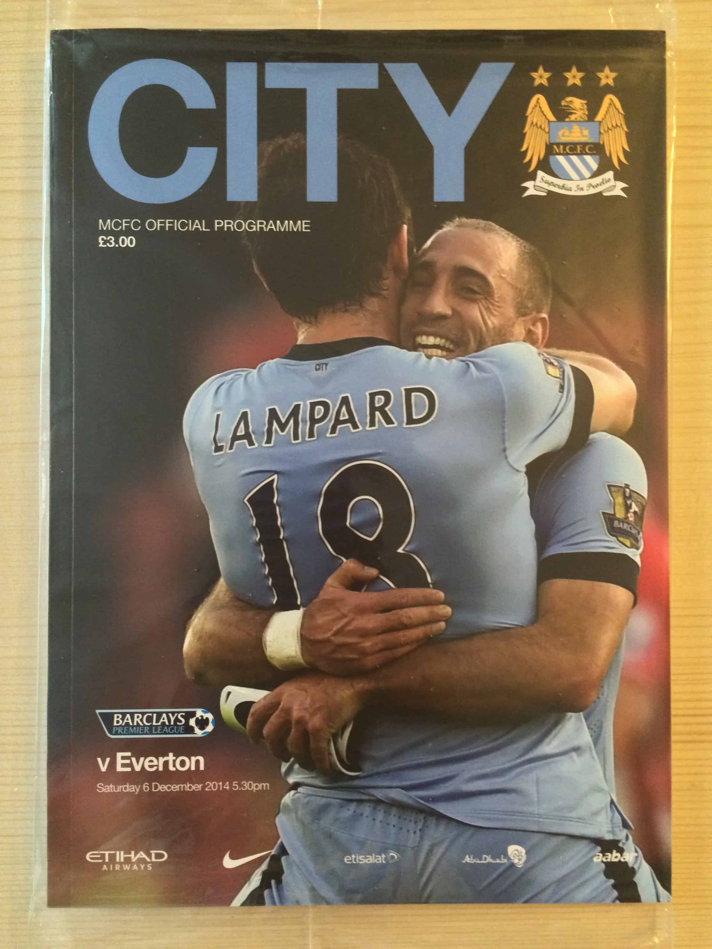 Manchester City FC v Everton FC